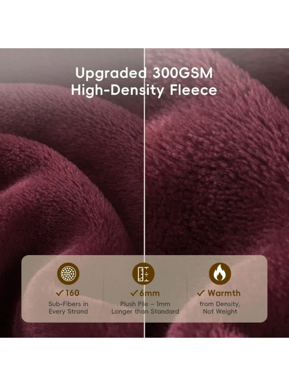 Cozy Queen Fleece Blanket 90
